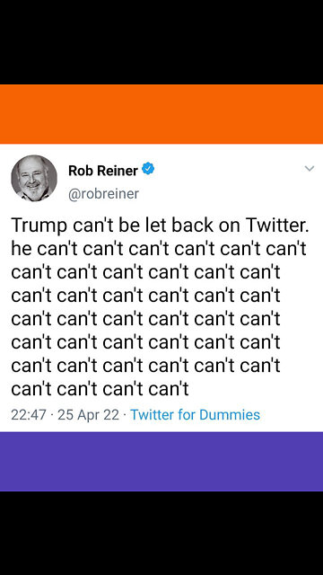 Rob Reiner In Full Panic Over Twitter