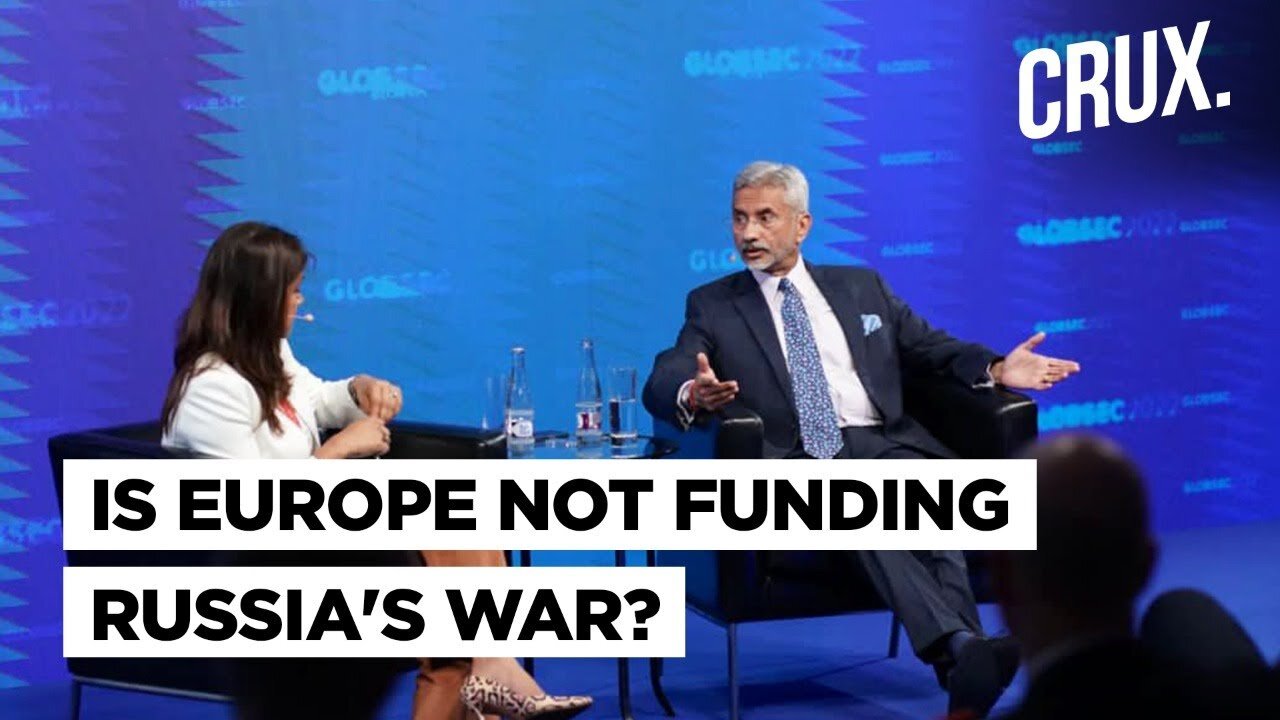 Russia-Ukraine War l Jaishankar Calls Out West Again, Questions 'Isn't Europe Funding The War?'