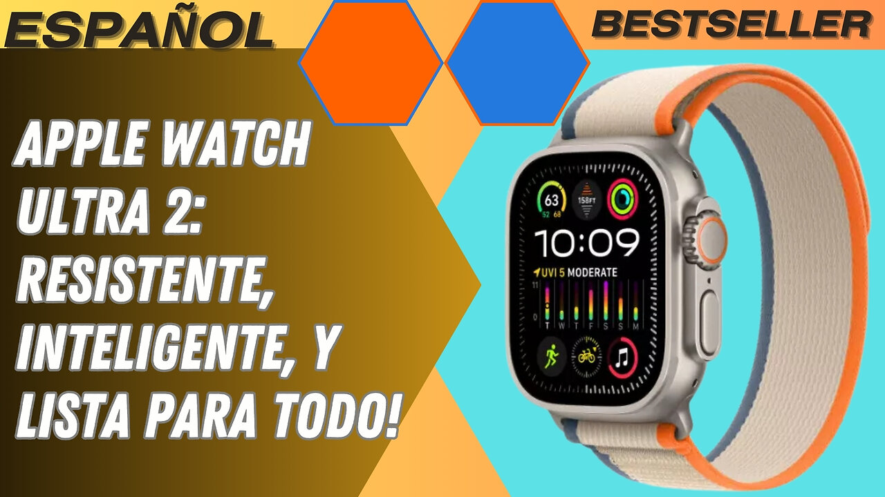 Apple Watch Ultra 2: Resistente, Inteligente, y Lista para Todo!