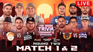 3-Frankettes vs. 6-Balls & 2-Yak vs. 7-Ponies | Rd 2, Matches 5 & 6 - The Dozen Trivia Tournament IV