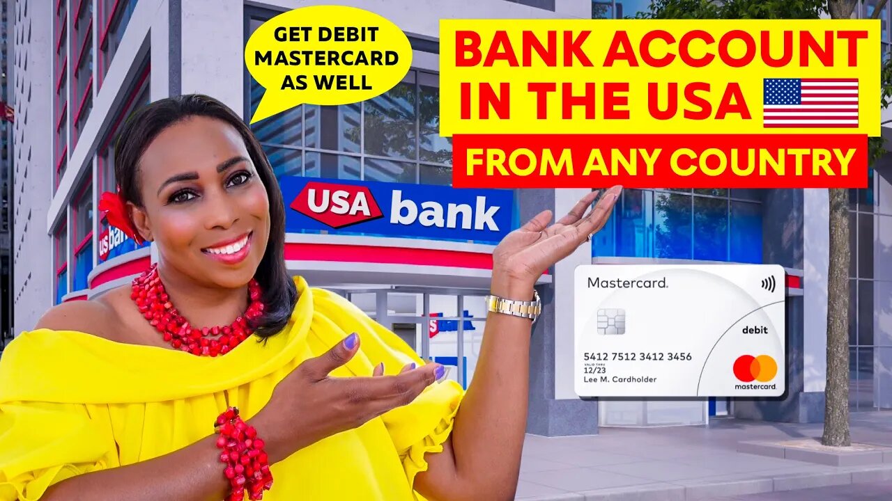 How To Open A BANK ACCOUNT IN THE USA Online From ANY COUNTRY & Get A US Debit Mastercard