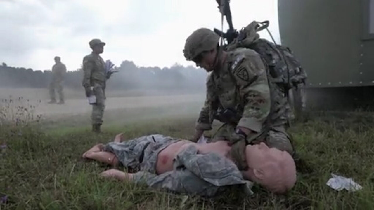 U.S. Army Europe and Africa Best Warrior Competition Medical Evacuation