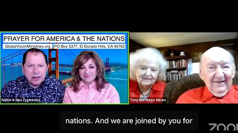 Prayer for America, the Nations & Your Needs with Walter & Nina Zygarewicz