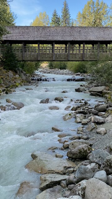 Milky Water from Whistler Mountain