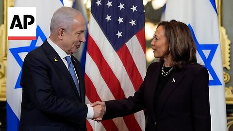 Kamala Harris and Netanyahu meet in VP ceremonial office|News Empire ✅