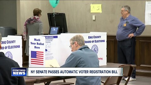 State Senate passes revised bill that would automatically register voters