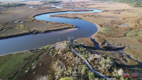 The Beauty of NE Florida Wetlands - Aerial Video