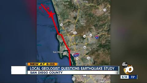 San Diego geologist questions earthquake study