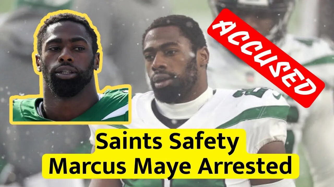 New Orleans Saints Safety Marcus Maye Arrested for Assault with Firearm