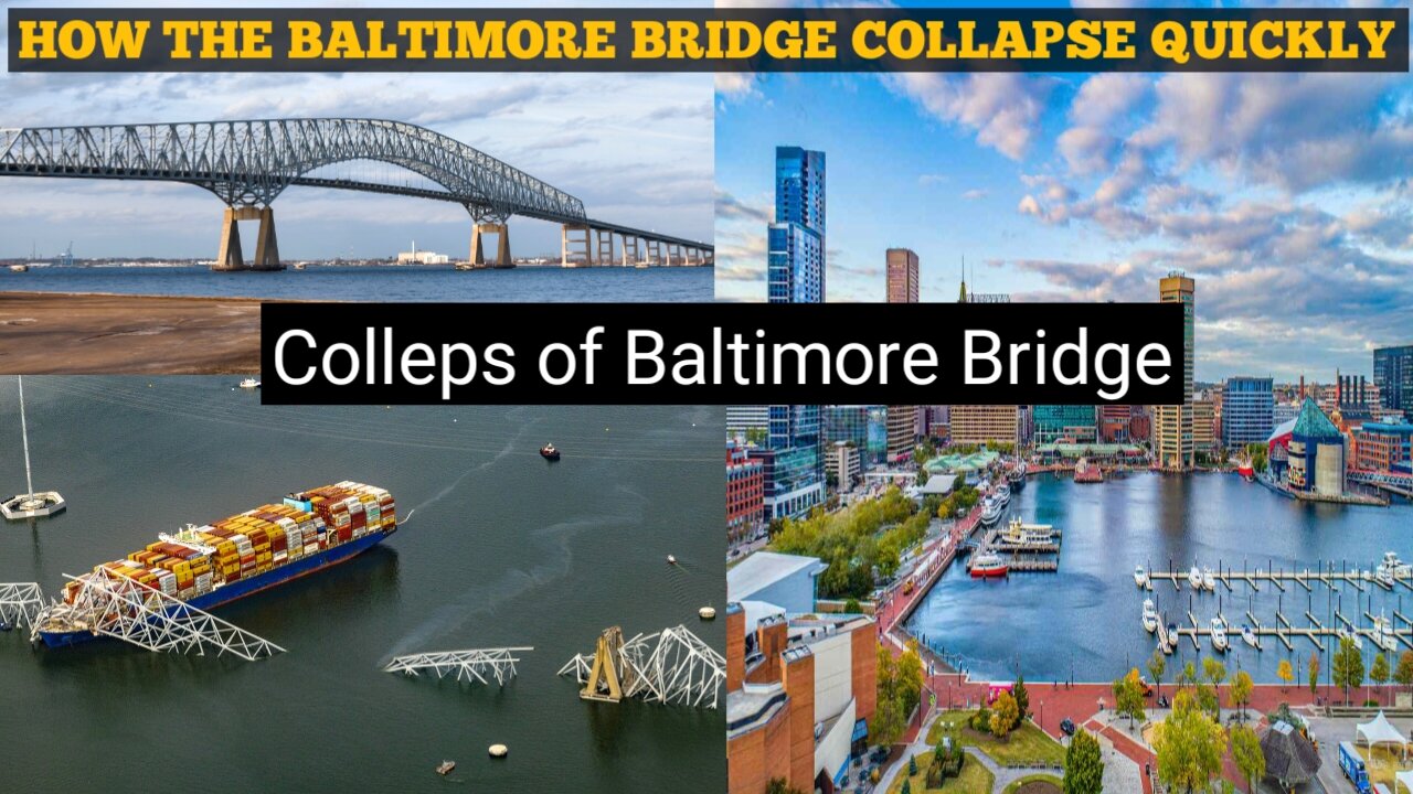 Colleps of Baltimore Bridge 🌉