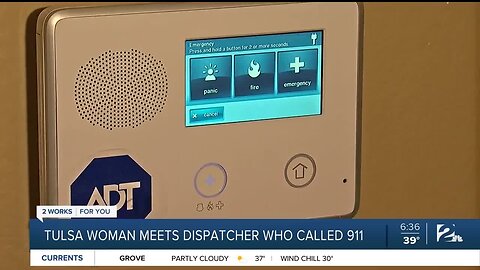 Tulsa Woman Meets Dispatcher Who Called 911