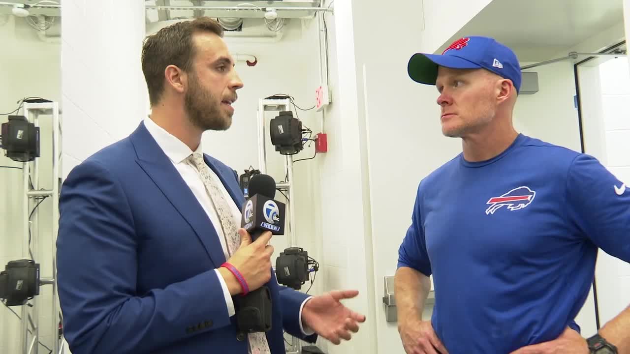 One-on-one with head coach Sean McDermott