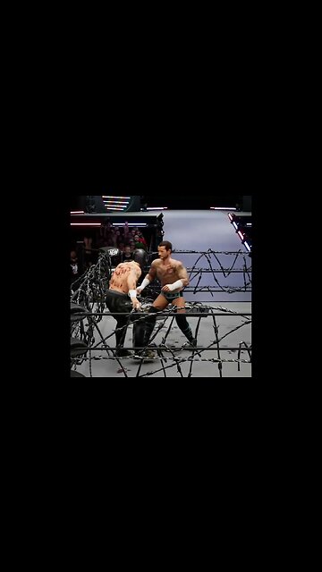 aew fight forever exploding barbed wire deathmatch some gameplay part 2