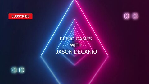 RETRO GAMES WITH JASON DECANIO EPISODE 1 (SEPTEMBER 5, 2023)