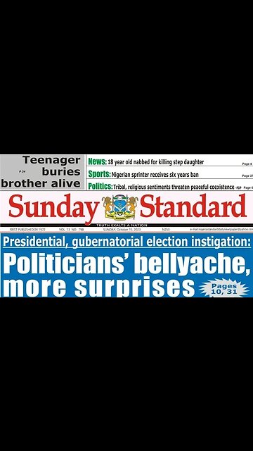 Today's Newspaper frontpages