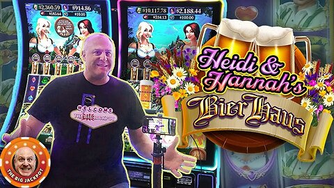 🍺 Double Heidi & Hannah Hits! 👧 Bier Haus JACKPOT WINS! | Raja Slots