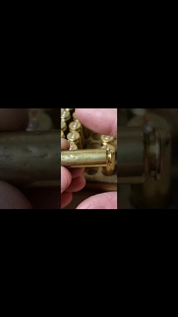 Powder Granules Fire Forming Into The Brass