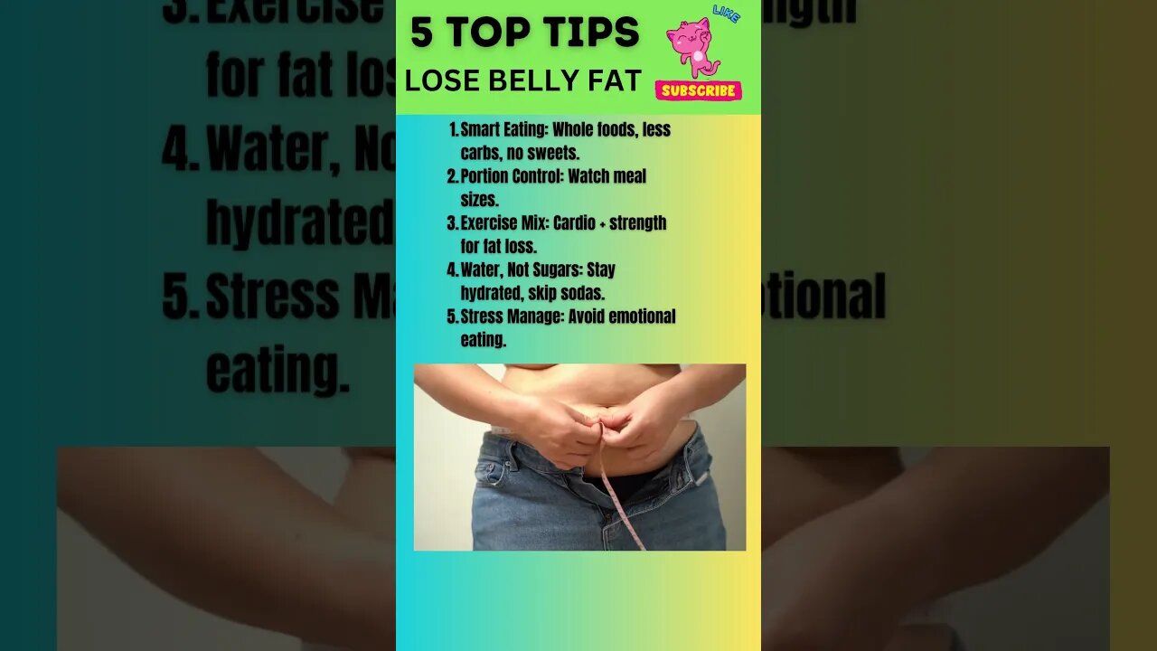 "Melt Belly Fat: 5 Proven Tips to Boost Your Wellness"