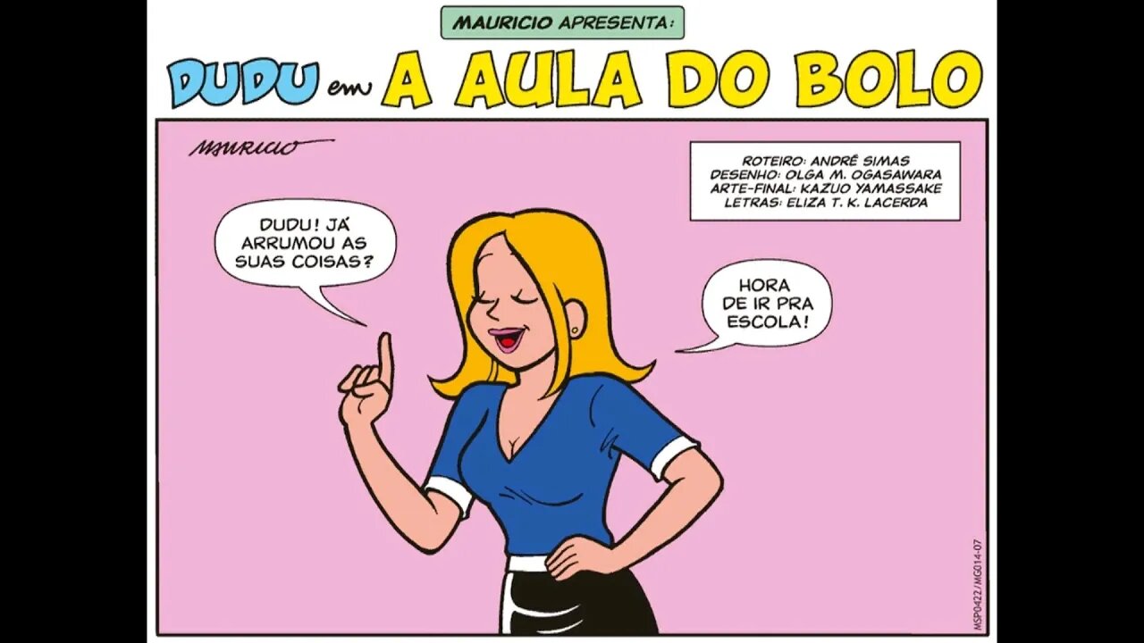 Dudu em-A aula do bolo | Gibis do Rapha 2