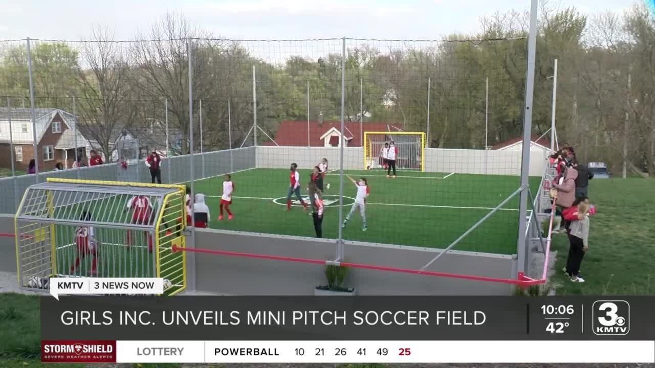 Girls Inc. unveils new mini-pitch soccer field