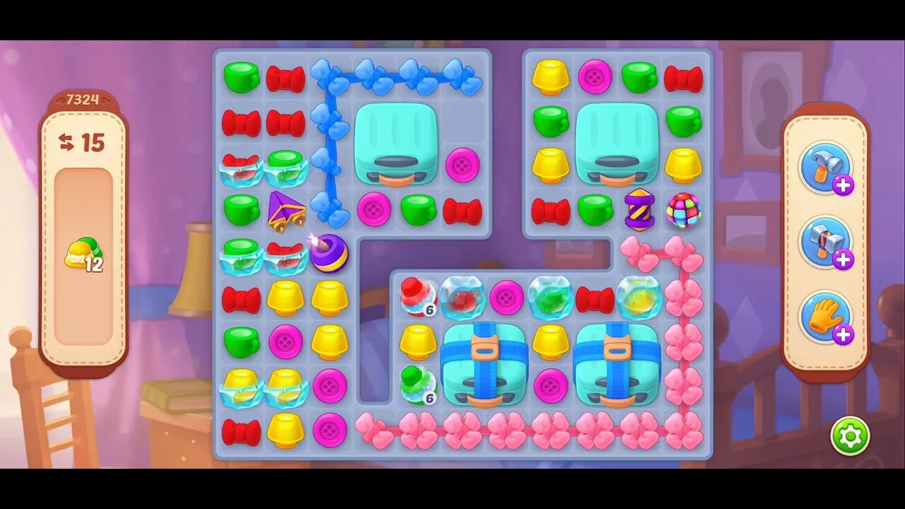 Playrix Homescapes Gameplay Walkthrough Level 7324