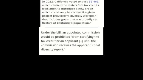 California taxing Hollywood movies based on woke hiring