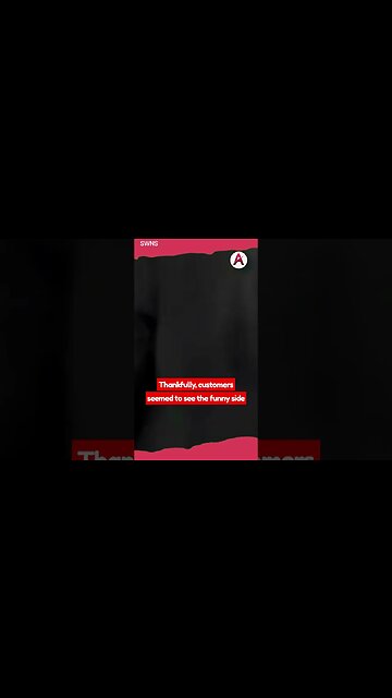 Bizarre moment a cow is spotted browsing the Boxing Day sales