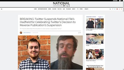 Twitter SUSPENDS Reporter For Celebrating Their Reversal Of Suspension