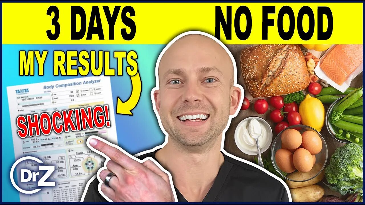 My SHOCKING 3 Day Water Fasting Results!