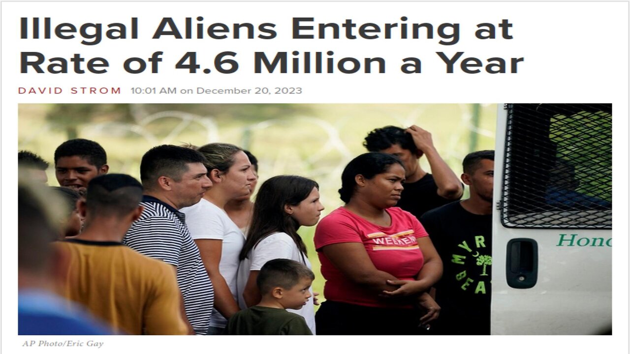 Why Would Biden Admin Let in 5 Million Illegals in Every Year