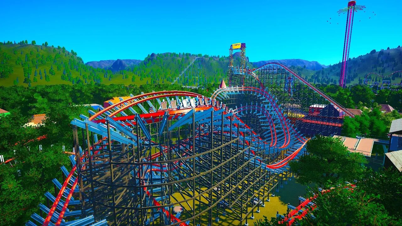 Medusa Steel Coaster Recreation