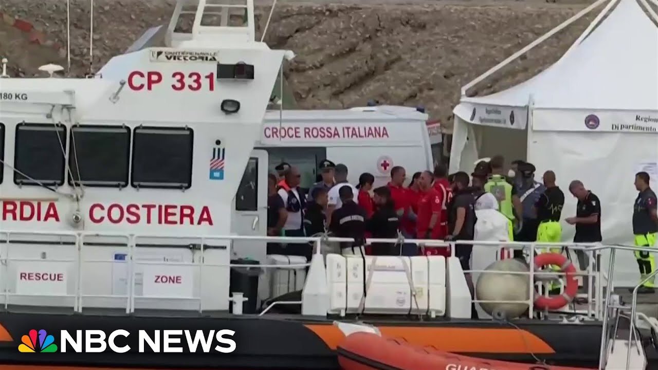 Four bodies recovered from sunken yacht of Italy's coast