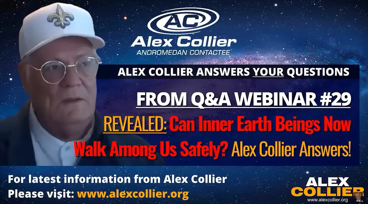 Revealed: Can Inner Earth Beings Now Walk Among Us Safely? Alex Collier Answers!