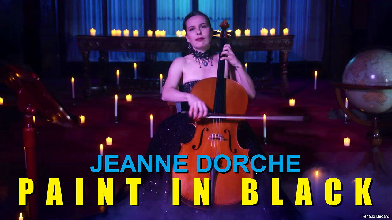 ROLLING STONES - PAINT IN BLACK JEANNE DORCHE CELLO