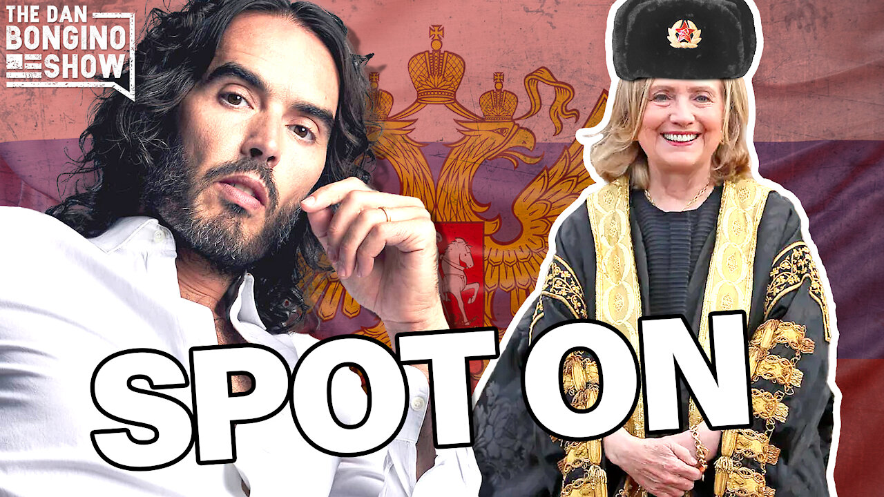 Russell Brand "Gobsmacked" to Learn Russiagate a HOAX