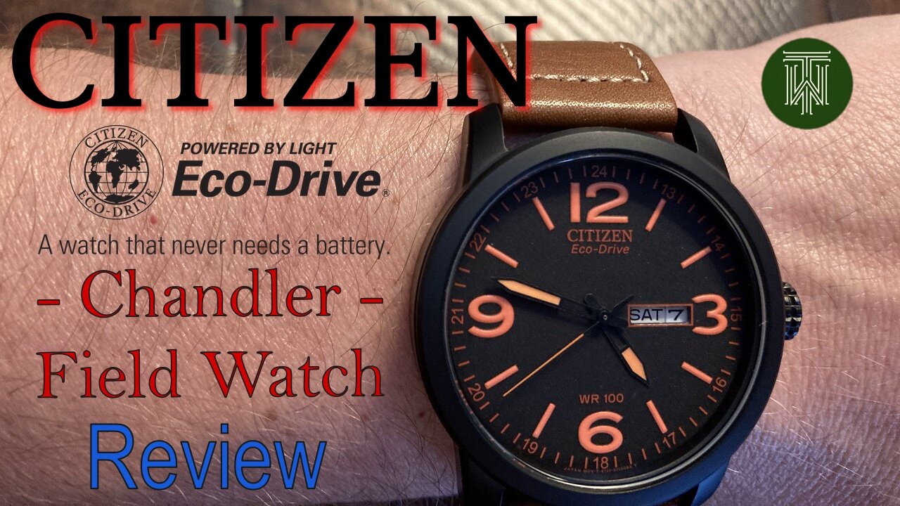 Citizen Eco-Drive Chandler 100m Field Watch - Review & Unboxing (BM8475-26E / E101M)