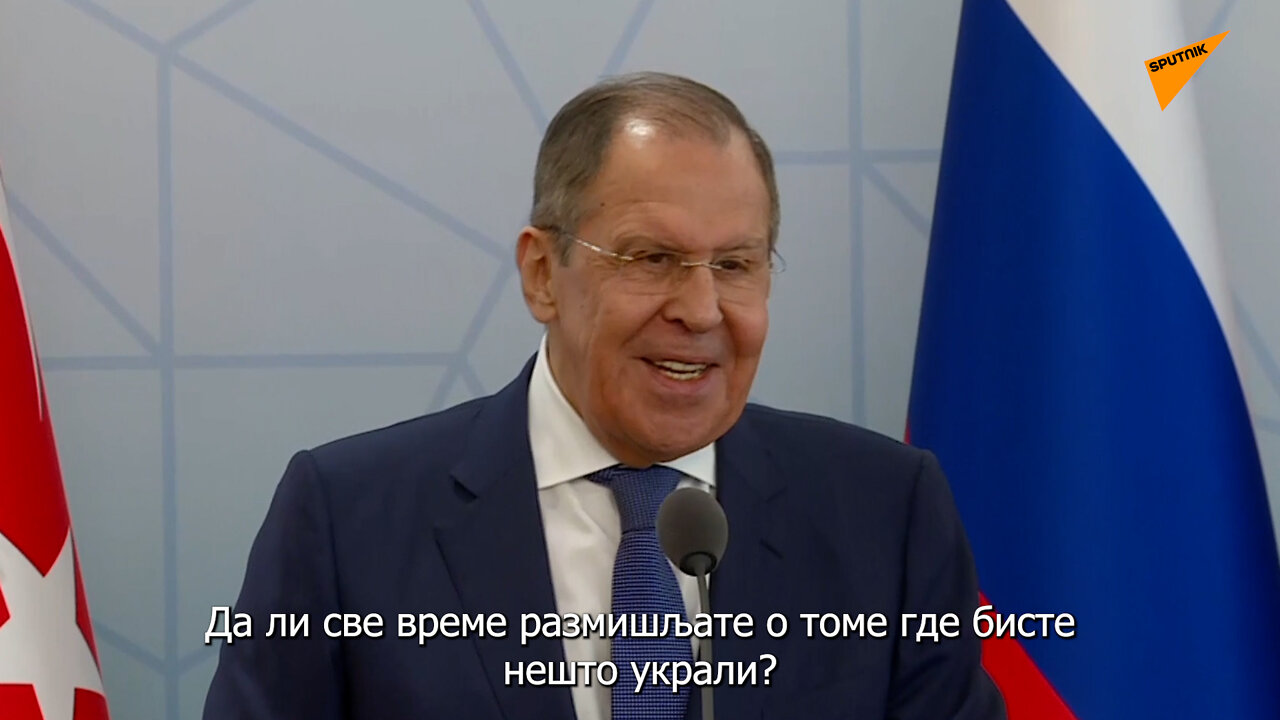 „Da li sve vreme razmišljate gde biste nešto ukrali?“ Lavrov matirao ukrajinskog novinara