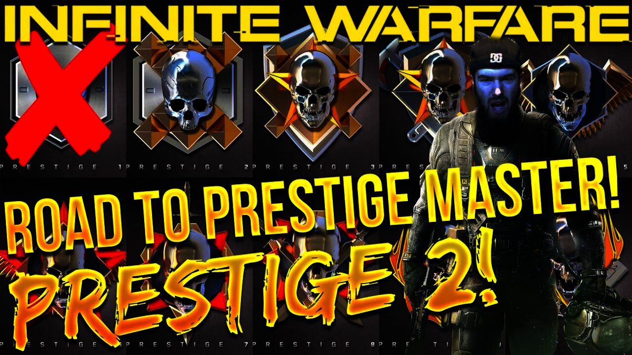 INFINITE WARFARE 2ND PRESTIGE! - ROAD TO PRESTIGE MASTER - My Team Is BAD!