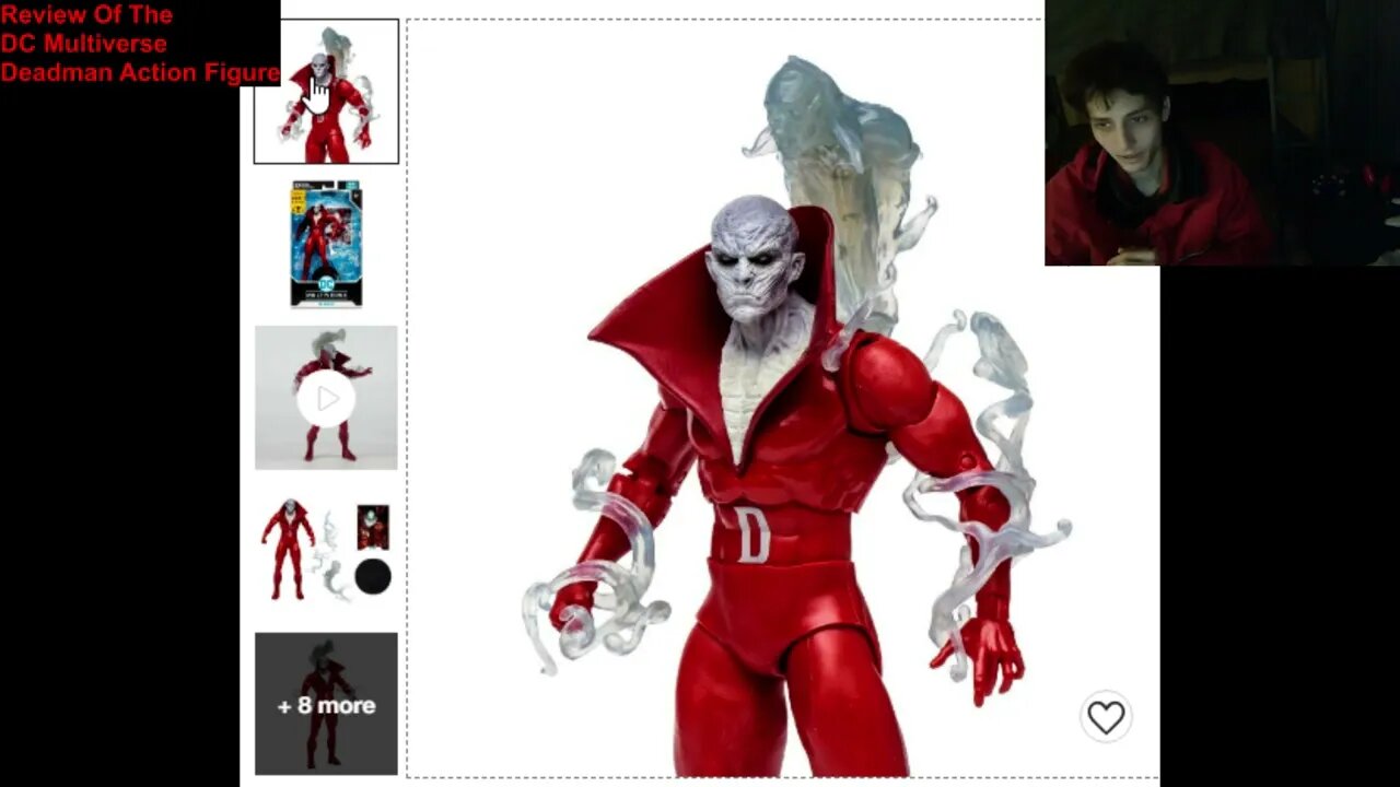 McFarlane Toys DC Multiverse Exclusive Gold Label Collection Deadman Action Figure Review