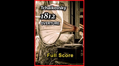 Tschaikowsky 1812 Overture Full Score