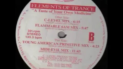 Elements of Trance- A Taste Of Your Own Medicine (Flammable 6 AM Mix