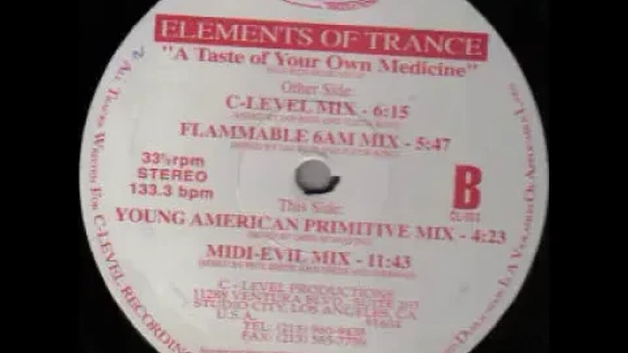 Elements of Trance- A Taste Of Your Own Medicine (Flammable 6 AM Mix