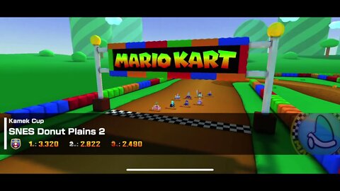 Mario Kart Tour - Donut Plains 2 Gameplay