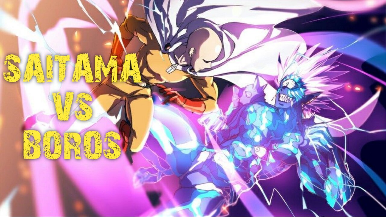 Peleas con mejor animación del Anime: Saitama vs Boros - One Punch Man