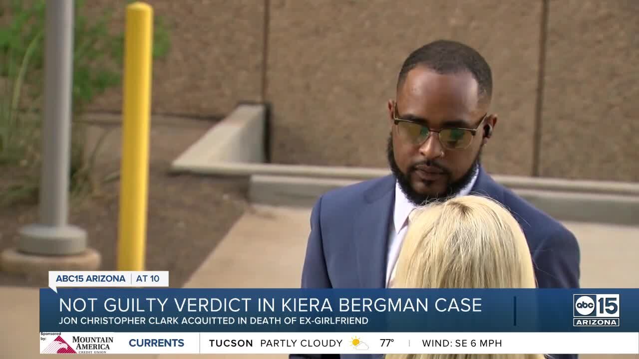 Jury says Kiera Bergman's ex-boyfriend is not guilty