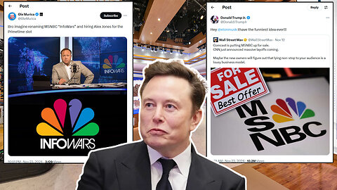 Elon Musk Buying MSNBC Joke Creates Viral Firestorm Across Social Media