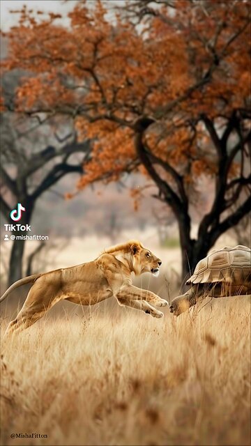 Why be a lion when you can be a turtle?