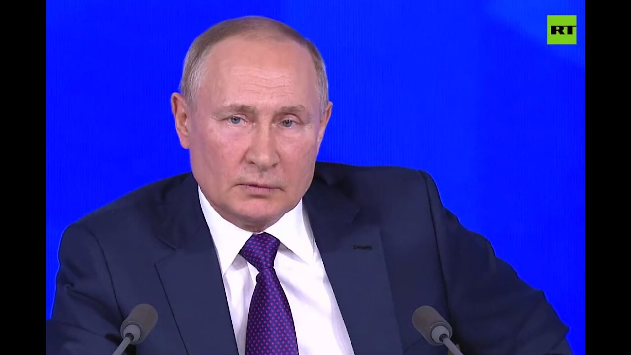 President Putin: "Male is male, female is female"