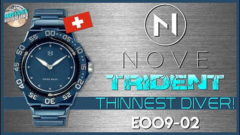 Diver On A Diet! | NOVE Trident 6.8mm 200m Quartz Swiss Diver