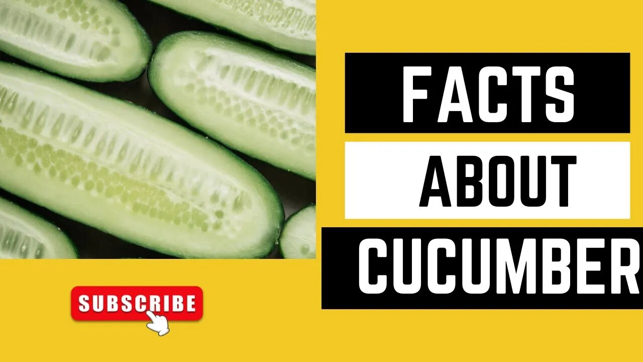 FACTS ABOUT CUCUMBER